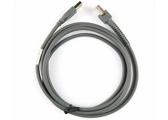 China Cable de dados de computador para o símbolo LS2208 / Cable de transferência de dados 5M Ohms Resistência de isolamento fornecedor