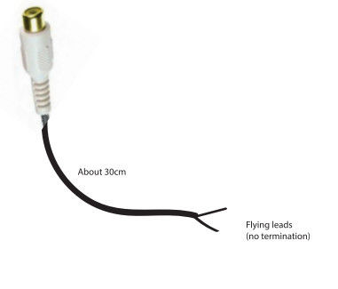 Cabo RCA Monaural com Botão para Chamada de Enfermeira para Idosos Profissional fornecedor