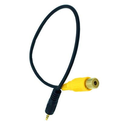 Cabos Áudio e Vídeo Flexíveis Resistentes à Corrosão Conectores RCA Banhados a Ouro fornecedor