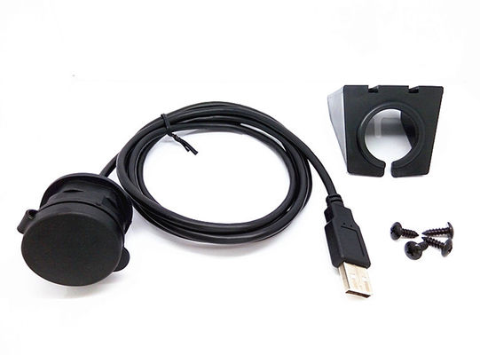 Cable USB de montagem de descarga à prova d' água / Cable de carregador de carro Condutor de cobre fornecedor