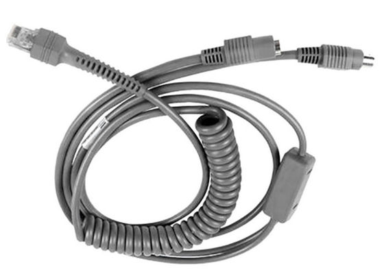 Cabo em espiral 3M PS2 Keyboard Wedge PU Jacket para Scanner Motorola Symbol fornecedor