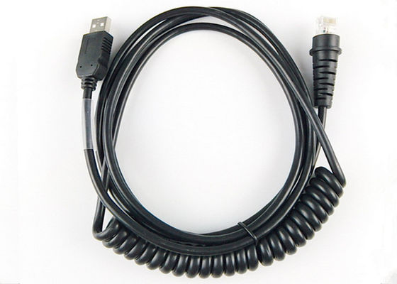 Cabo de Scanner de Código de Barras Preto Condutor de Cobre Fio 26 AWG Com Chip fornecedor