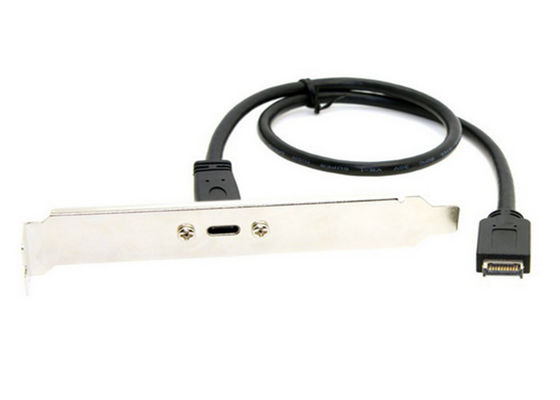 Cabeça do painel de montagem do desktop Tipo C Cable de dados do computador Suporte de sincronização e carregamento de dados fornecedor