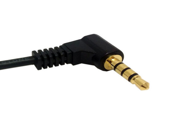 Design de fones de ouvido Cabo de áudio estéreo / Cabo de Jack de áudio 1,5 M Personalizar comprimento fornecedor