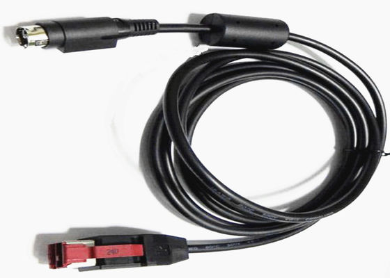 1 M 24 V Cable de impressora Epson 3 pin Din Conector masculino C Cor preta fornecedor