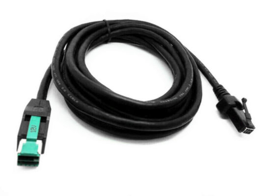 Cabo USB de extremidade dupla de 12V para sistema POS, fio de núcleo de cobre com 3,8M de comprimento fornecedor