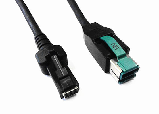 Cabo USB de extremidade dupla de 12V para sistema POS, fio de núcleo de cobre com 3,8M de comprimento fornecedor