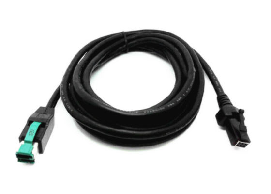 Cabo USB de extremidade dupla de 12V para sistema POS, fio de núcleo de cobre com 3,8M de comprimento fornecedor
