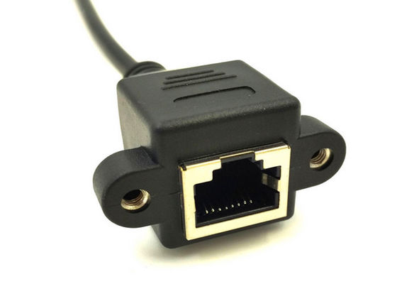 Cabo de rede com condutor de cobre nu, conector RJ45 10P10C e capa de PVC fornecedor