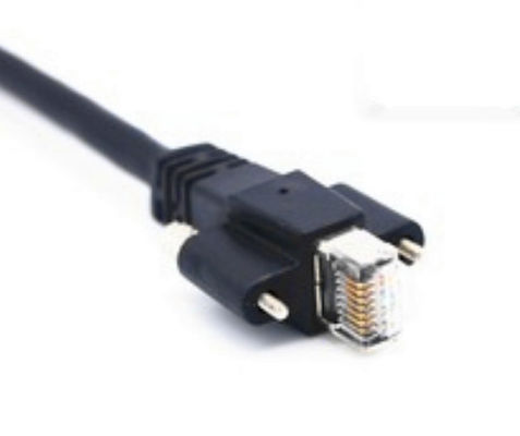 Cabo de Dados RJ45 para Câmera Resistente a Arranhões, Condutor de Cobre Nu, Cor Preta fornecedor