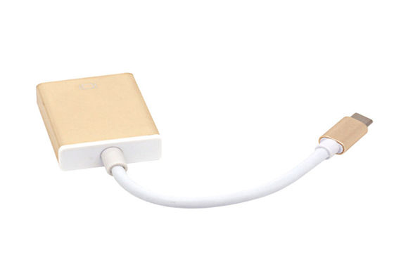 Cabo de Monitor Digital com Núcleo de Cobre Tipo C Macho e Conector VGA Fêmea fornecedor