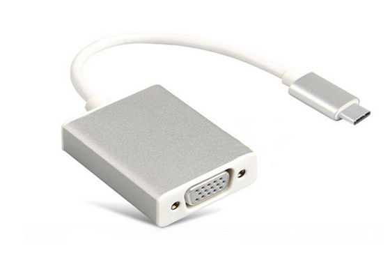 Cabo de Monitor Digital com Núcleo de Cobre Tipo C Macho e Conector VGA Fêmea fornecedor