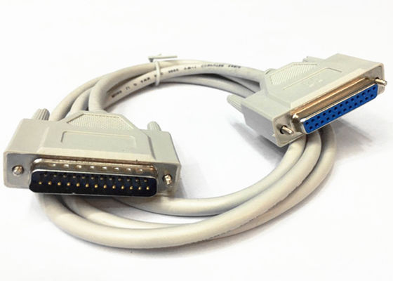 Cabo de Impressora Paralela de Cor Personalizada PE Innermold Com Jaqueta de Overmoldagem em PVC fornecedor