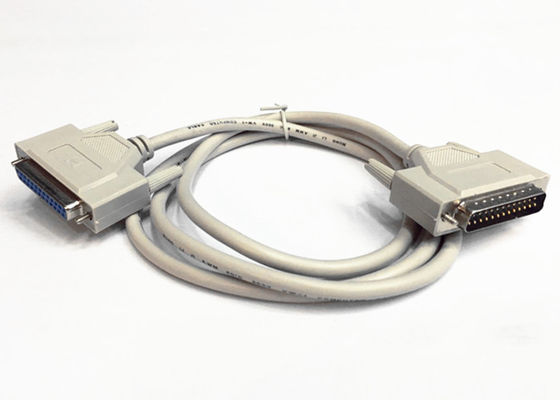 Cabo de Impressora Paralela de Cor Personalizada PE Innermold Com Jaqueta de Overmoldagem em PVC fornecedor