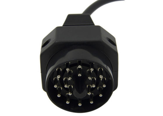 25 cm de comprimento BMW OBD cabo 20 PIN para OBD2 16 PIN conector de adaptador feminino fornecedor